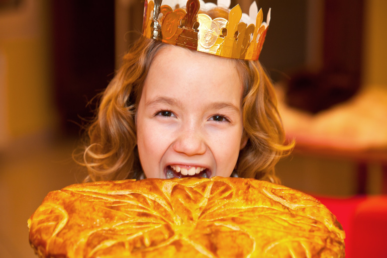 Les Couronnes des enfants et le goûter la galette 2015