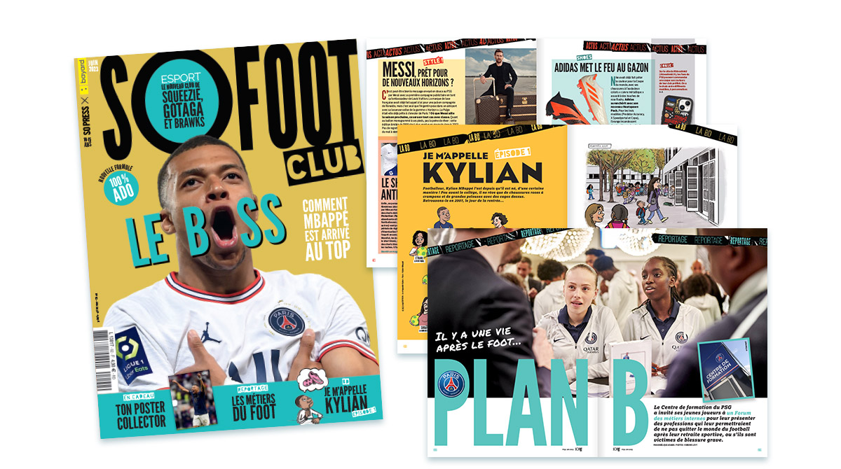 So Foot Club” : le magazine pour les ados fans de football !