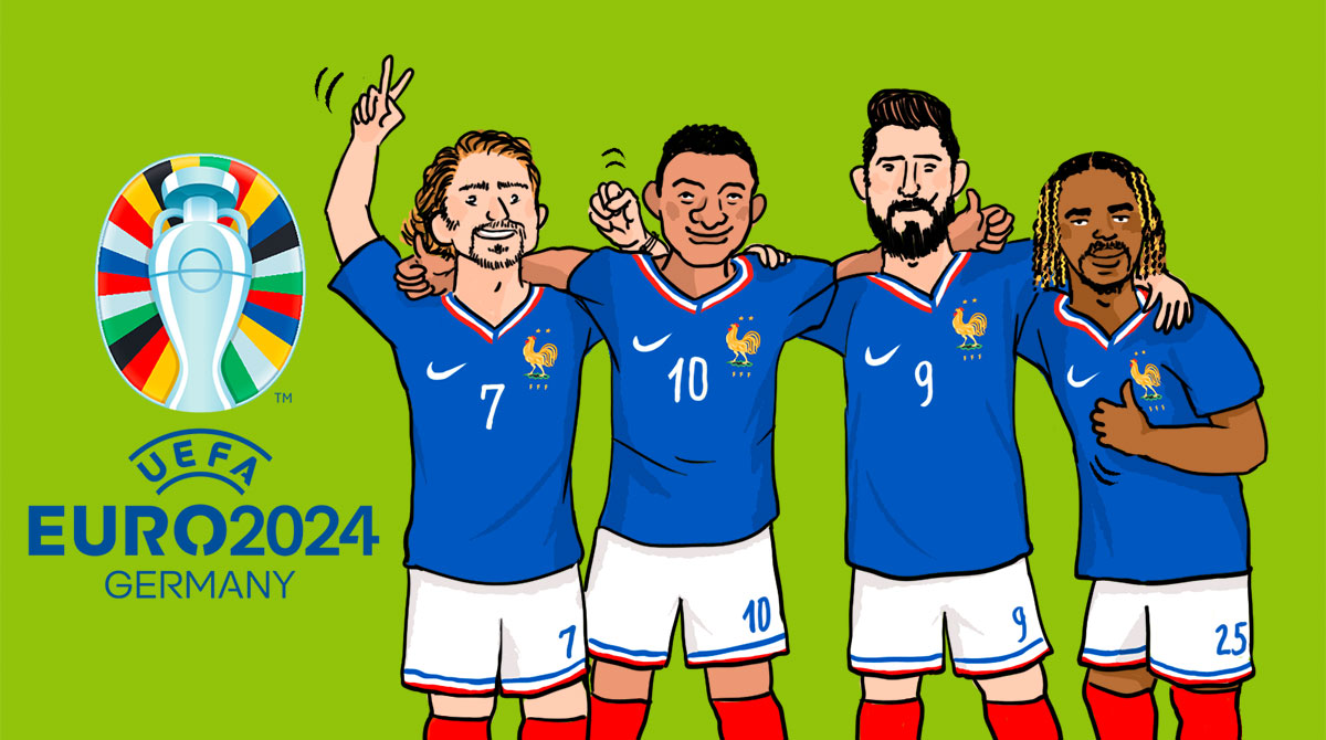 © Zelda Zonk. Salut l'info ! 14 juin 2024. L'Euro de football masculin 2024.