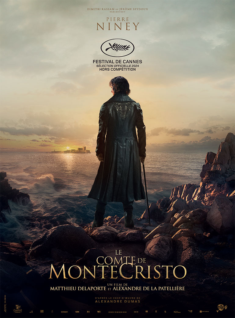 Affiche du film Le Comte de Monte-Cristo, 2024.