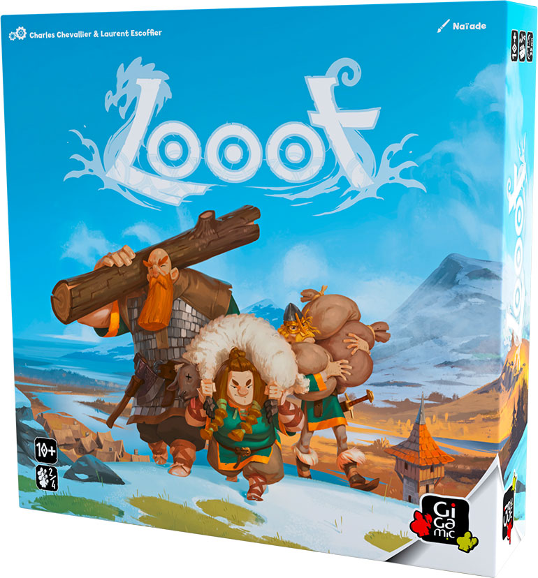 Looot. Un jeu de société de Charles Chevallier, Laurent Escoffier et Naïade (Gigamic, 28,50 €). À partir de 10 ans.