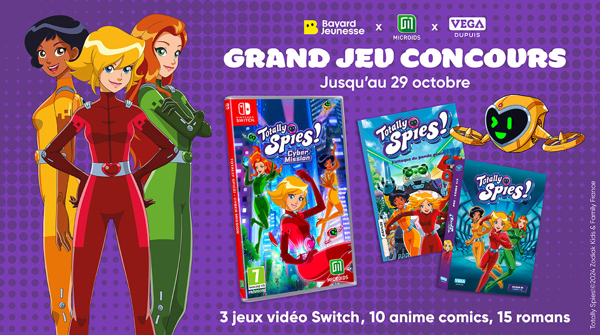 Jeu concours Totally Spies