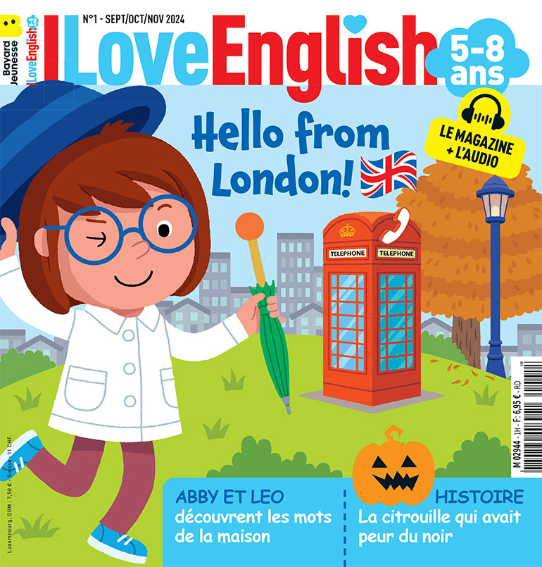 I Love English 5-8 ans : un magazine et une appli pour apprendre l’anglais