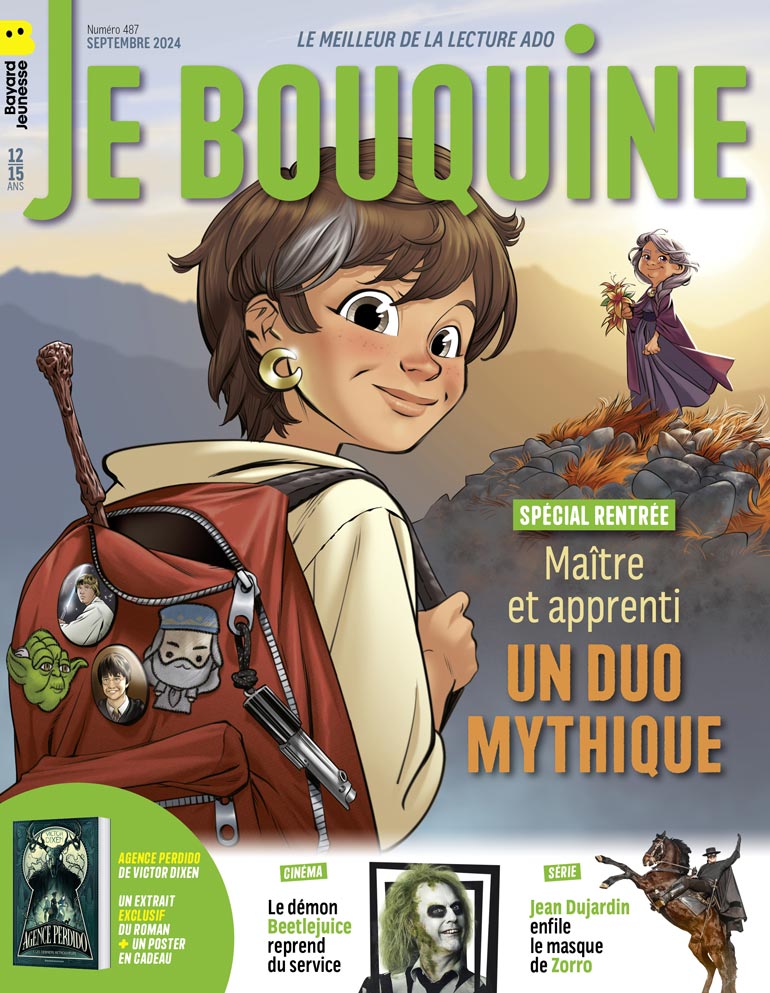 Couverture du magazine Je bouquine, n°4857, septembre 2024.