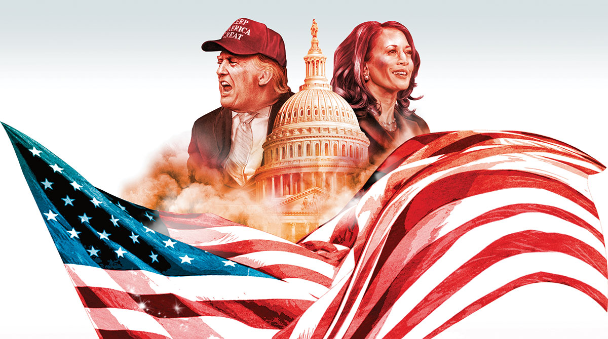 Duel Trump-Harris : Phosphore explique aux ados les enjeux clés (économie, immigration, climat, démocratie, avortement, politique étrangère…) de l'élection américaine du 5 novembre 2024.