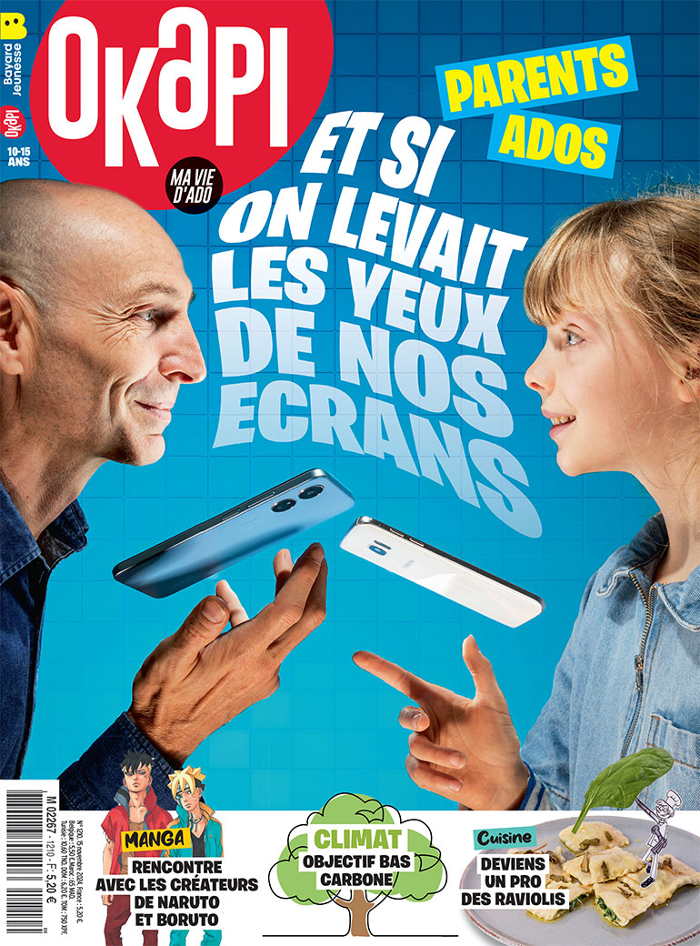 Couverture du magazine Okapi n°1210 du 15 novembre 2024.