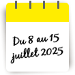 Séjour du 8 au 15 juillet 2025