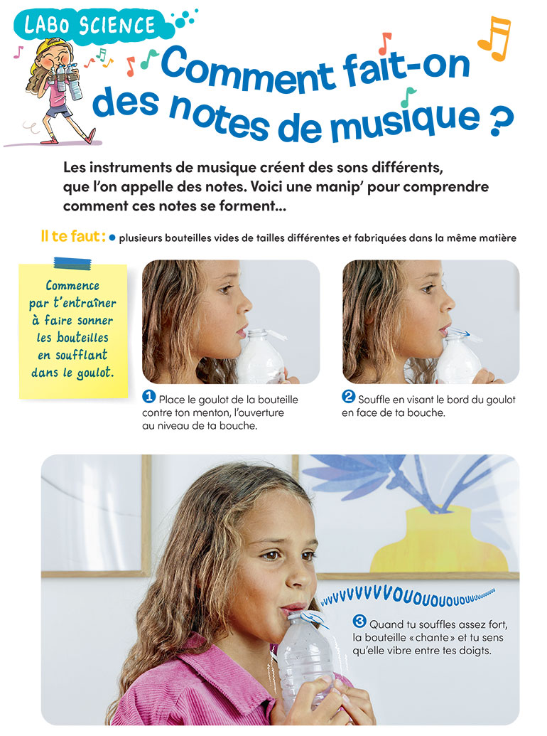 Comment fait-on des notes de musique ? Magazine Images Doc n°432, décembre 2024. 