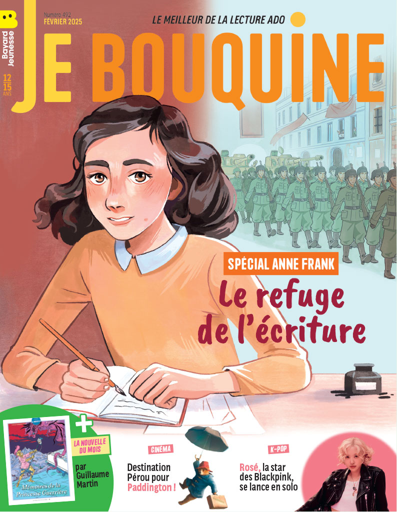 Couverture du magazine Je bouquine n° 492, février 2025.