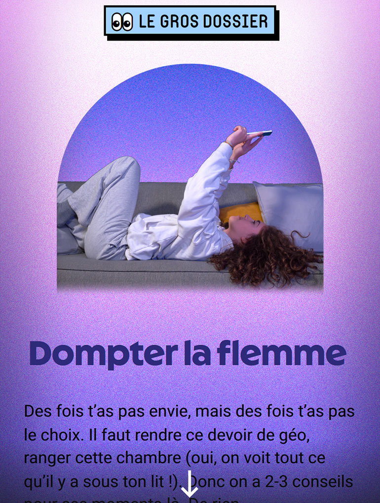 Sommaire Phosphore #4 du 21 février 2025 : dompter la flemme.