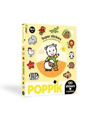 Coffret 100 stickers - Lola Meuh - Les animaux - Poppik