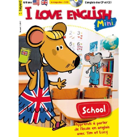I LOVE ENGLISH Mini : magazine apprentissage anglais CP