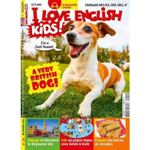 I Love English for Kids magazine apprentissage anglais CE2