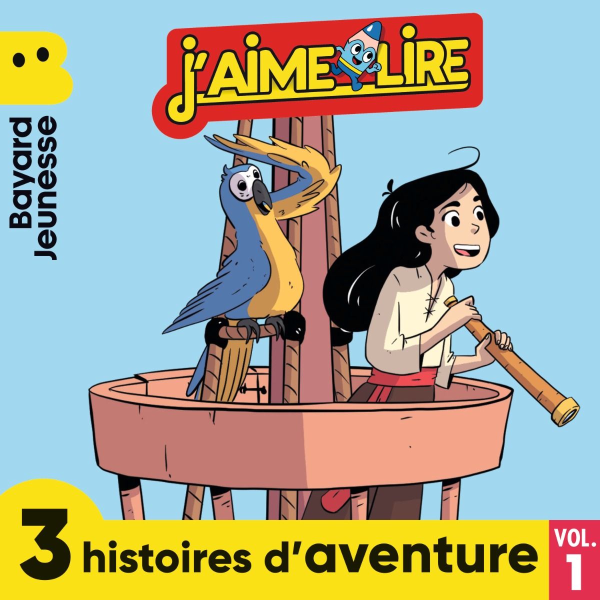 J'aime Lire - 3 histoires d'aventure, Vol. 1