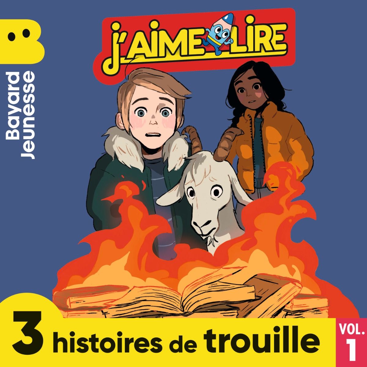 J'aime Lire - 3 histoires de trouille, Vol. 1